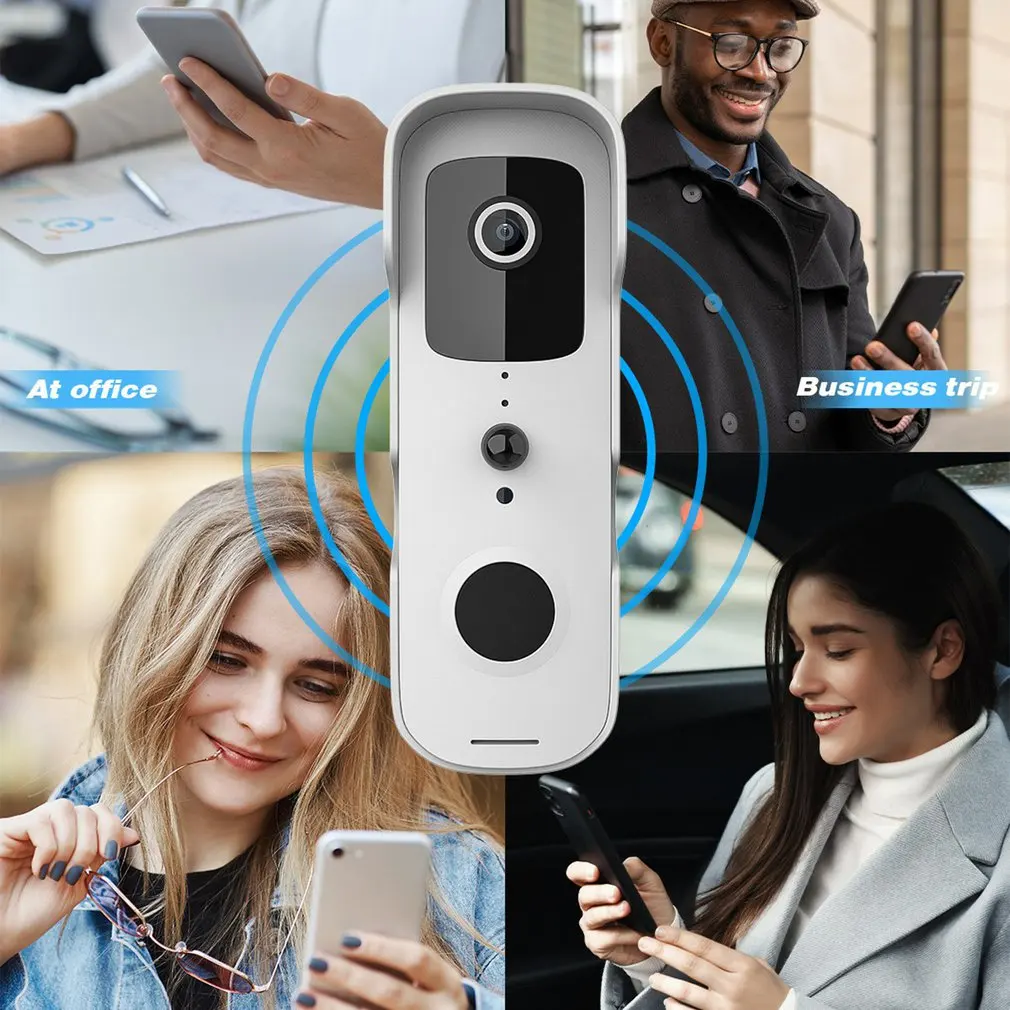 T30 Wireless Video Doorbell Camera Outdoor Intelligent Monitoring Doorbell Intercom Phone Video Doorbell
T30 Wireless Video Doorbell Camera Outdoor Intelligent Monitoring Doorbell Intercom Phone Video Doorbell