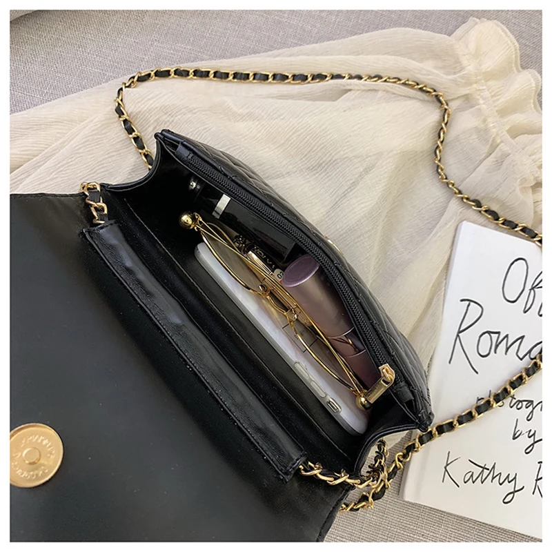 Luxury Women Sling Chain Messenger Bags Designer Crossbody Casual Shoulder Satchel Leather Handbag Fashion Dinner Bag
Luxury Women Sling Chain Messenger Bags Designer Crossbody Casual Shoulder Satchel Leather Handbag Fashion Dinner Bag
