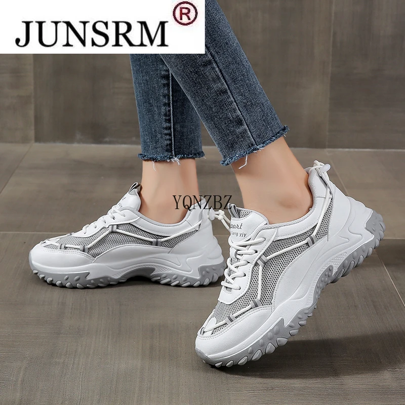 Women Shoes New Chunky Sneakers for Women Lace-Up Vulcanize Shoes Casual Fashion Dad Shoes Platform Sneakers
Women Shoes New Chunky Sneakers for Women Lace-Up Vulcanize Shoes Casual Fashion Dad Shoes Platform Sneakers