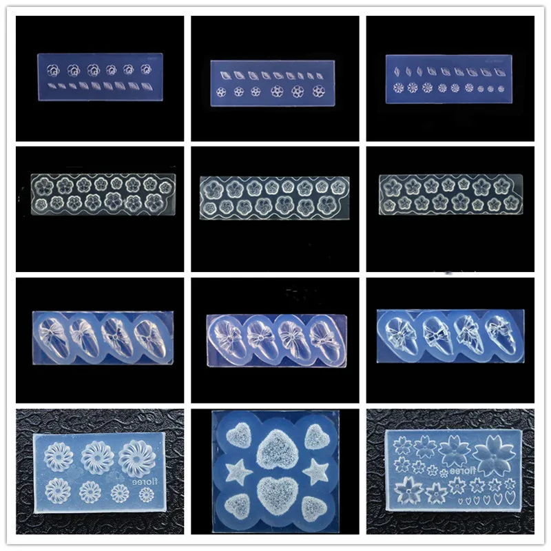3D резьба силиконовая форма Штамповка ногтей Камелия/оболочка/галстук-бабочка/звезда узор Сделай Сам УФ-гель акриловый кристалл шаблоны для ногтей 3 стиля
3D резьба силиконовая форма Штамповка ногтей Камелия/оболочка/галстук-бабочка/звезда узор Сделай Сам УФ-гель акриловый кристалл шаблоны для ногтей 3 стиля