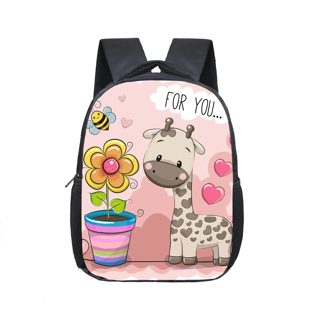 Cartoon giraffe fashion kindergarten backpack creative polyester children's backpack
Cartoon giraffe fashion kindergarten backpack creative polyester children's backpack