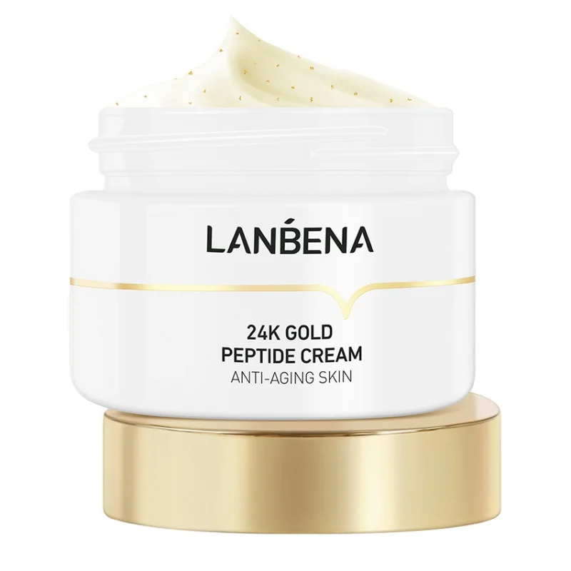 Peptide Wrinkle Facial Cream 24k Gold Anti Aging Skin Moisturize Minimize Fine Lines Effectively Increases Elasticity 50g
Peptide Wrinkle Facial Cream 24k Gold Anti Aging Skin Moisturize Minimize Fine Lines Effectively Increases Elasticity 50g