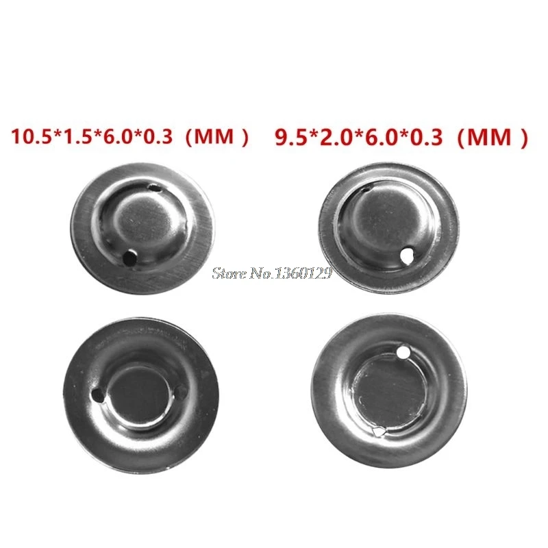 100Pcs 18650 Lithium Battery Positive Spot Welding Tip Cap Flat Head to Tip Metal Protective Cap Battery Accessories Dropship
100Pcs 18650 Lithium Battery Positive Spot Welding Tip Cap Flat Head to Tip Metal Protective Cap Battery Accessories Dropship