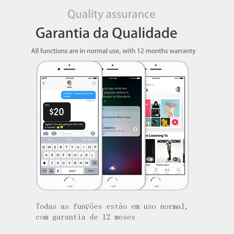 Original unlocked Apple iPhone 8 / iPhone 8 Plus used cellphone 4.7/5.5inch IOS iphone8 smartphone 64GB/256GB ROM 4G LTE 7+12MP
Original unlocked Apple iPhone 8 / iPhone 8 Plus used cellphone 4.7/5.5inch IOS iphone8 smartphone 64GB/256GB ROM 4G LTE 7+12MP