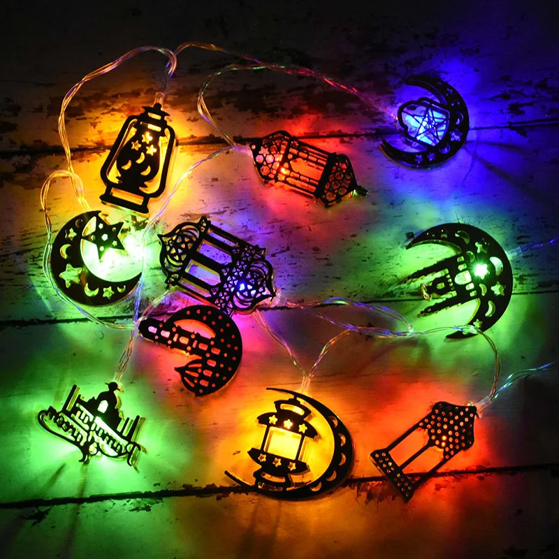 Ramadan Decorations Moon Star LED String Lights for Home Eid Mubarak Islamic Muslim Event Party Supplies Ramadan Kareem Ornament 
Ramadan Decorations Moon Star LED String Lights for Home Eid Mubarak Islamic Muslim Event Party Supplies Ramadan Kareem Ornament