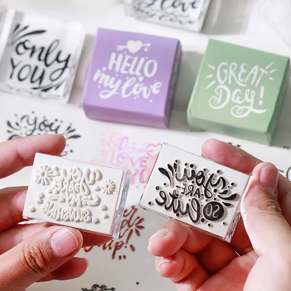 Transparent DIY Acrylic Retro Stamp Handmade Letter Stamp Scrapbook Cards Decor Words Thank You/For You Blessing Greeting Words
Transparent DIY Acrylic Retro Stamp Handmade Letter Stamp Scrapbook Cards Decor Words Thank You/For You Blessing Greeting Words