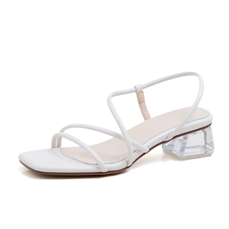 FOREADA Women Shoes Summer Sandals Natural Genuine Leather Thick High Heels Shoes Narrow Band Square Toe Sandals Lady Pumps 3-9
FOREADA Women Shoes Summer Sandals Natural Genuine Leather Thick High Heels Shoes Narrow Band Square Toe Sandals Lady Pumps 3-9
