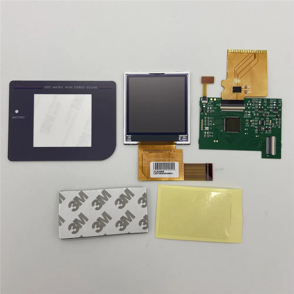 LCD Highlight Screen with Mirror Repair Kits for GB DMG Console Game Machine Replacement LCD Modification Parts
LCD Highlight Screen with Mirror Repair Kits for GB DMG Console Game Machine Replacement LCD Modification Parts