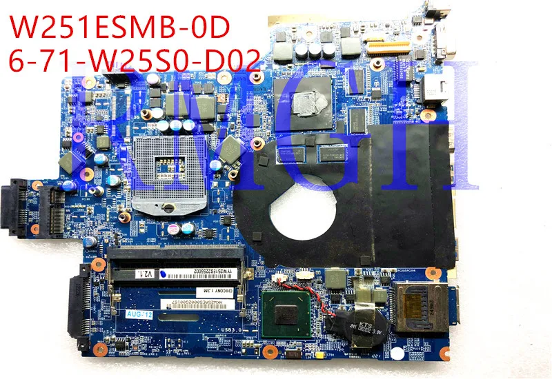 For the Shenzhou God of War for Clevo w270EG Laptop motherboard 6-71-W25S0-D02 DDR3 non-integrated motherboard working well
For the Shenzhou God of War for Clevo w270EG Laptop motherboard 6-71-W25S0-D02 DDR3 non-integrated motherboard working well