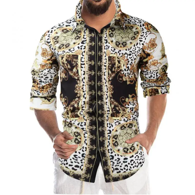2021 Autumn & Winter New Casual Large Size Slim 3d Printing Long Sleeved Shirt Lapel Casual Thin Men Flower Shirt Free Shipping
2021 Autumn & Winter New Casual Large Size Slim 3d Printing Long Sleeved Shirt Lapel Casual Thin Men Flower Shirt Free Shipping