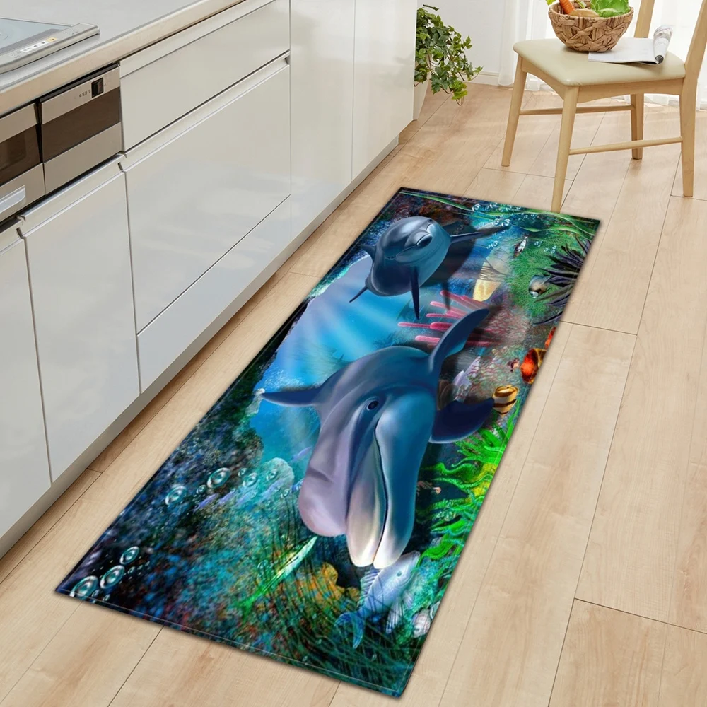 Rug 3D Ocean World Fish Carpet Kitchen Mat Entrance Doormat Bedroom Home Floor Decoration Living Room Carpet Bathroom Anti-slip
Rug 3D Ocean World Fish Carpet Kitchen Mat Entrance Doormat Bedroom Home Floor Decoration Living Room Carpet Bathroom Anti-slip