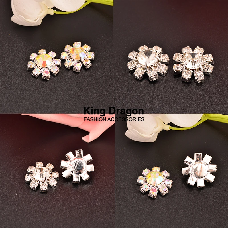 New Arrival Metal Rhinestone Button Used On Carft 15MM 100PCS/Lot Silver Color Flat Back AB Rhinestone Button KD166
New Arrival Metal Rhinestone Button Used On Carft 15MM 100PCS/Lot Silver Color Flat Back AB Rhinestone Button KD166