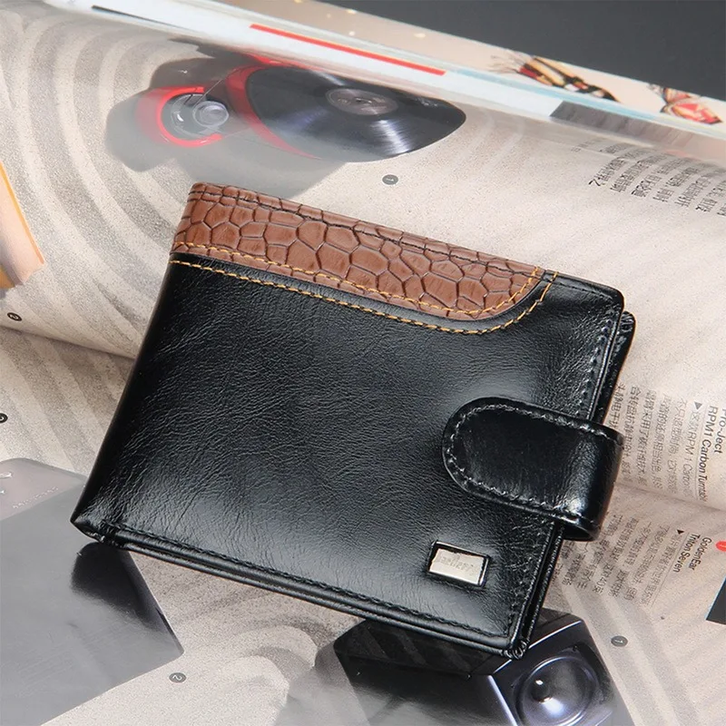 Design Mens Wallet Leather PU Short Wallets Men Hasp Vintage Male Purse Coin Pouch 2021 New Fashion Multi-functional Card Holder
Design Mens Wallet Leather PU Short Wallets Men Hasp Vintage Male Purse Coin Pouch 2021 New Fashion Multi-functional Card Holder