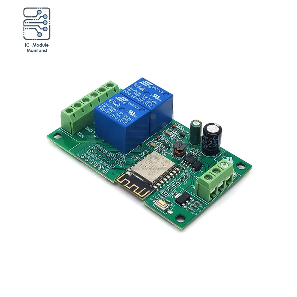 ESP8266 WIFI 2 Channel 4 Channel Relay Module ESP-12F Development Board Onboard Power Supply For Arduino Smart Home APP Control
ESP8266 WIFI 2 Channel 4 Channel Relay Module ESP-12F Development Board Onboard Power Supply For Arduino Smart Home APP Control