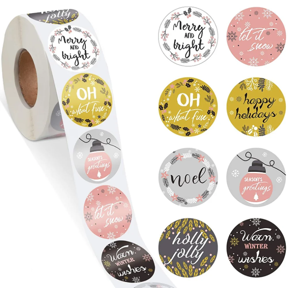 100-500pcs 1.5inch Happy Holiday Stickers Round Thanks You Stickers For Gift Card Wedding Wrapping Label Sealing Decoration
100-500pcs 1.5inch Happy Holiday Stickers Round Thanks You Stickers For Gift Card Wedding Wrapping Label Sealing Decoration
