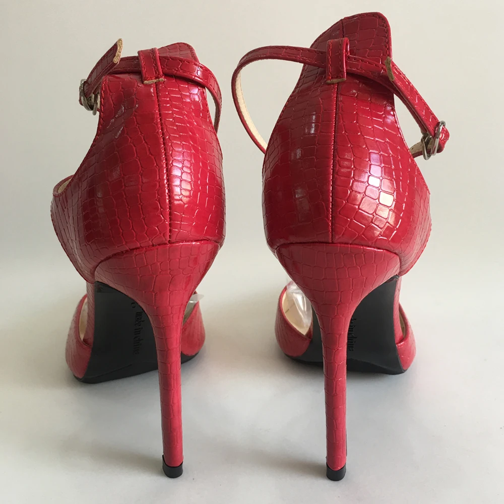Туфли на высоком каблуке Женские сандалии с перекрестными ремешками украшенные