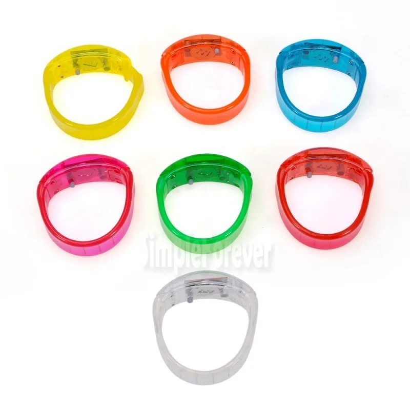 150pcs Voice Control Led Bracelet Sound Activated Glow Bracelet for Party Clubs Concerts Dancing Christmas
150pcs Voice Control Led Bracelet Sound Activated Glow Bracelet for Party Clubs Concerts Dancing Christmas