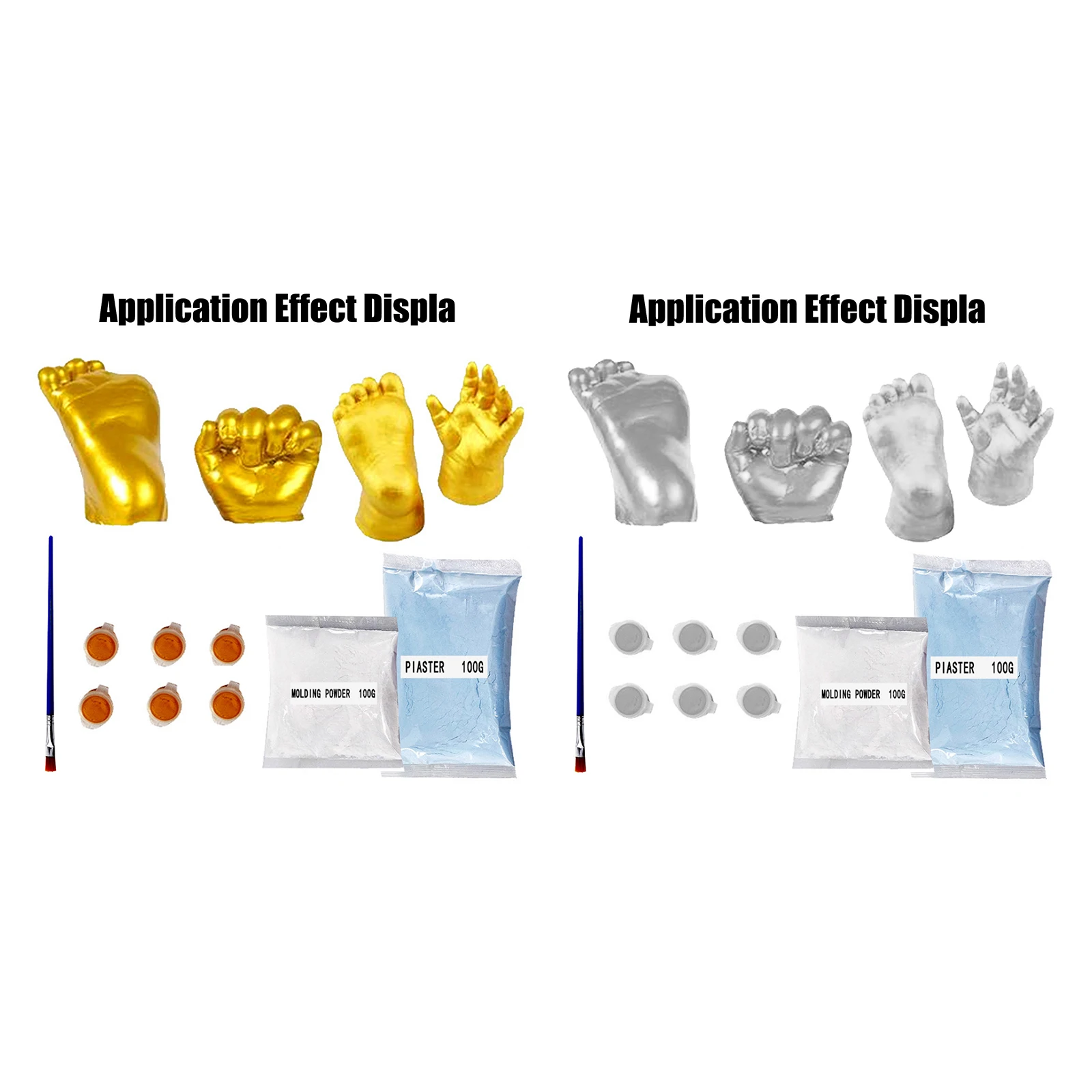 3D Hand Foot Print Mold, DIY Statue Molding, Baby Handprint Footprint Mold Birthday Keepsake Making Tools
3D Hand Foot Print Mold, DIY Statue Molding, Baby Handprint Footprint Mold Birthday Keepsake Making Tools