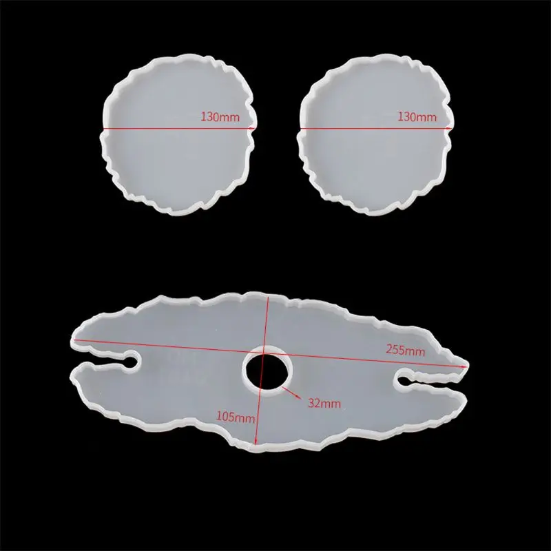 3Pcs Wine Glass Rack Epoxy Resin Mold Bottle Shelf Storage Coaster Resin Mould 85LF
3Pcs Wine Glass Rack Epoxy Resin Mold Bottle Shelf Storage Coaster Resin Mould 85LF