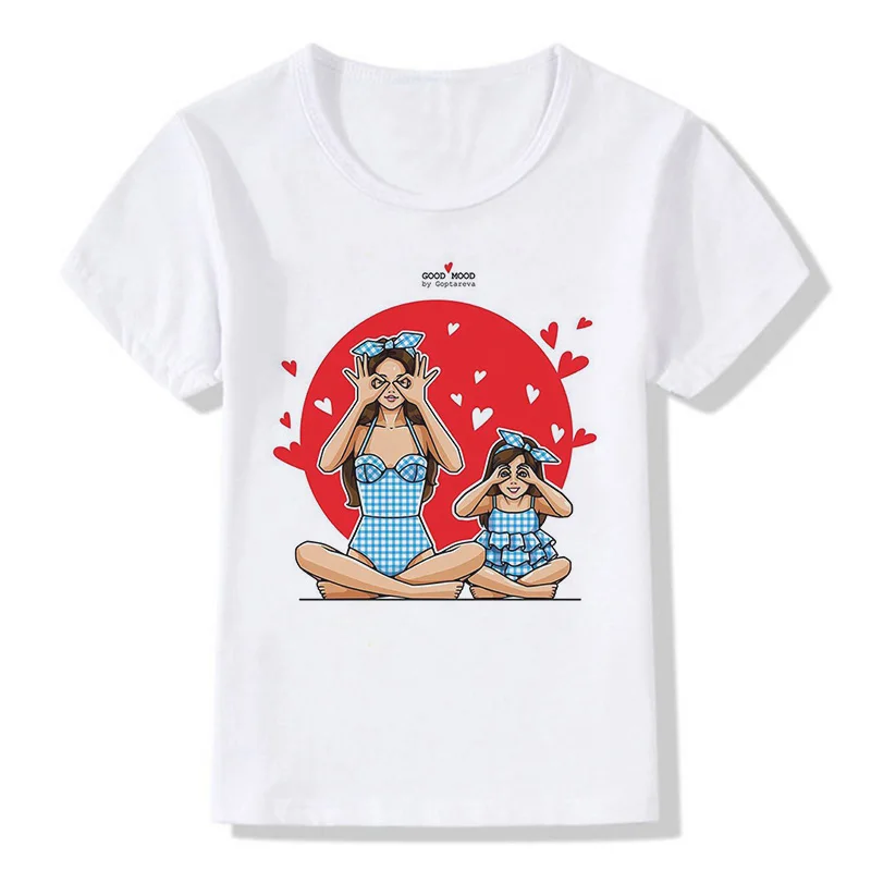 Mom Baby Girl Tshirt Summer Super Vogue Boys T Shirts Mother and Baby Love Life Love White Printing Kawaii Kids T Shirt
Mom Baby Girl Tshirt Summer Super Vogue Boys T Shirts Mother and Baby Love Life Love White Printing Kawaii Kids T Shirt