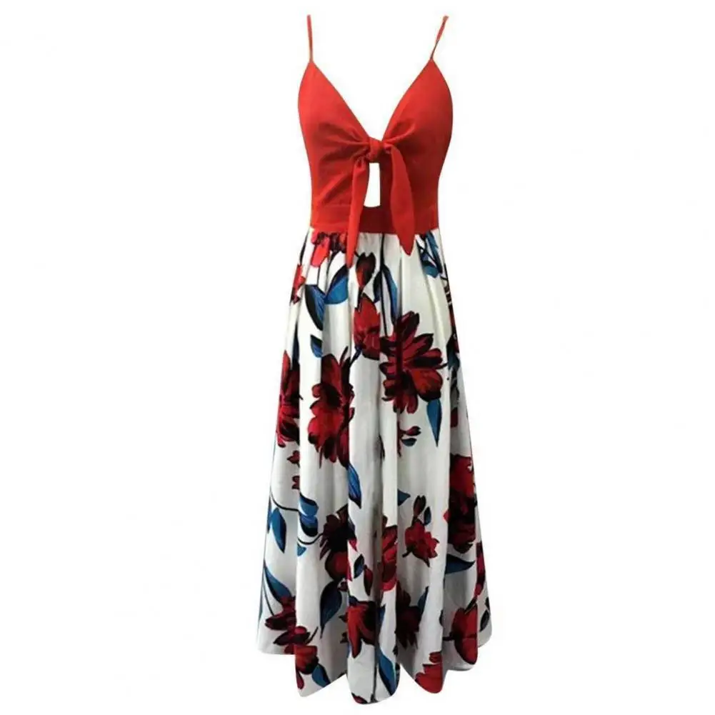 Bohemian Long Dress for Women Vintage Floral Print Sexy V neck Sleeveless Maxi Dress Women Large Hem Long Dress Vestidos femme
Bohemian Long Dress for Women Vintage Floral Print Sexy V neck Sleeveless Maxi Dress Women Large Hem Long Dress Vestidos femme