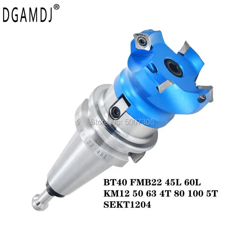 1 Set of BT40 FMB22 45L 60L Tool Holder + AL KM12 50 63 4T 80 100 5T Face Milling Cutter Head + SEKT1204 Aluminum Alloy Blade
1 Set of BT40 FMB22 45L 60L Tool Holder + AL KM12 50 63 4T 80 100 5T Face Milling Cutter Head + SEKT1204 Aluminum Alloy Blade