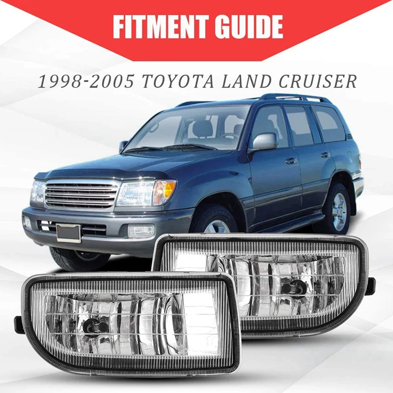 Автомобильные Передние боковые прозрачные линзы противотумансветильник фары + проводка + комплект переключателей для Toyota Land Cruiser 4700 LC100 98-07
Автомобильные Передние боковые прозрачные линзы противотумансветильник фары + проводка + комплект переключателей для Toyota Land Cruiser 4700 LC100 98-07