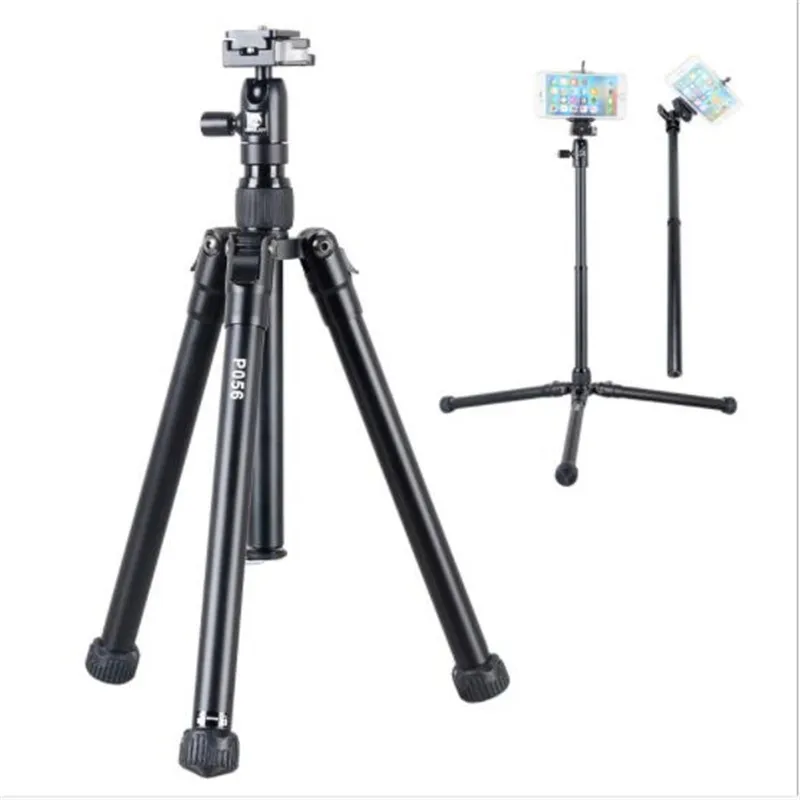 KINGJOY P056 Portable 5-Section Adjustable Aluminum Camera Travel Tripod Selfie Stick Tripod Stand with 1/4 Ball Head By DHL
KINGJOY P056 Portable 5-Section Adjustable Aluminum Camera Travel Tripod Selfie Stick Tripod Stand with 1/4 Ball Head By DHL