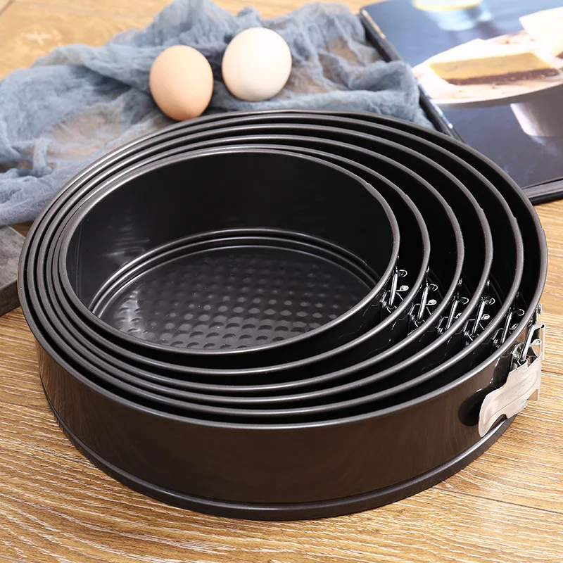 Lock-style Removable Bottom Non-Stick Metal Bake Mould Round Cake Bakeware Carbon Steel Cakes Molds Kitchen Baking Tool
Lock-style Removable Bottom Non-Stick Metal Bake Mould Round Cake Bakeware Carbon Steel Cakes Molds Kitchen Baking Tool
