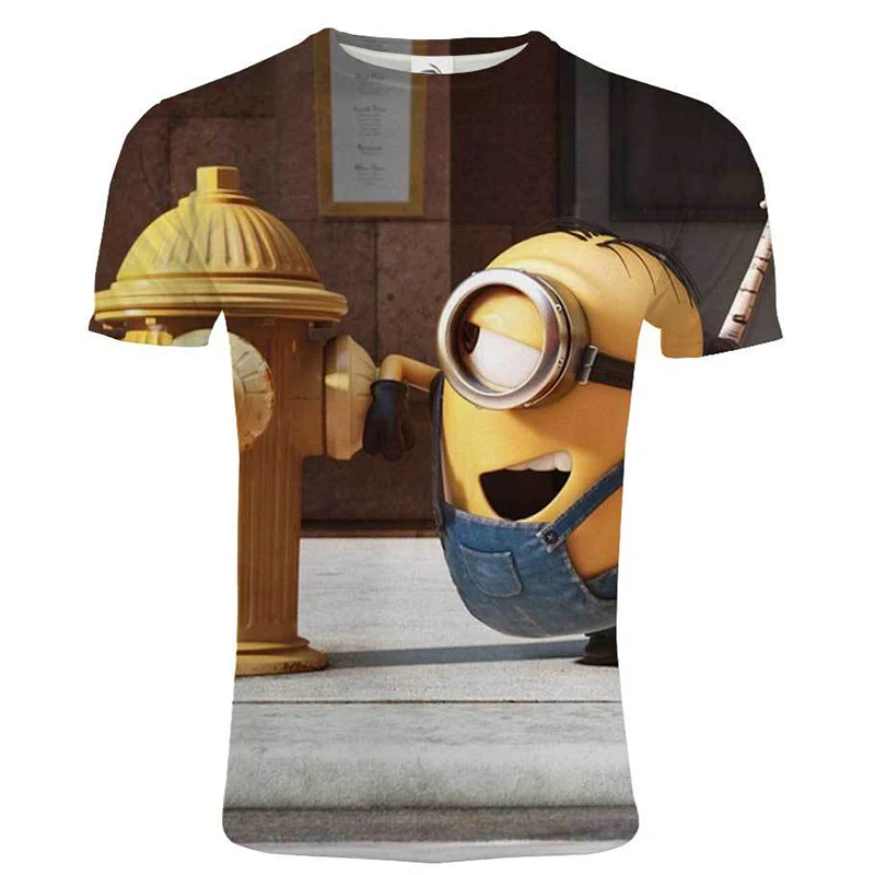 2021 summer cartoon movie T-shirt 3D printing men and women cute pattern short-sleeved T-shirt casual round neck unisex T-shirt
2021 summer cartoon movie T-shirt 3D printing men and women cute pattern short-sleeved T-shirt casual round neck unisex T-shirt