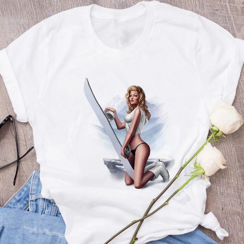 Harajuku Streetwear T Shirt White Short-sleeved O-neck Top Ladies Comfortable Tshirt Summer Women's Fashion Print Casual T-shirt
Harajuku Streetwear T Shirt White Short-sleeved O-neck Top Ladies Comfortable Tshirt Summer Women's Fashion Print Casual T-shirt