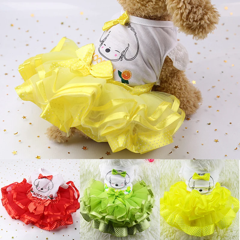 Spring Summer Dog Wedding Dress Pet Dog Clothes for Small Dog Sweet Puppy Clothing Skirt Pet Clothes Lace Bow Dog Clothing 
Spring Summer Dog Wedding Dress Pet Dog Clothes for Small Dog Sweet Puppy Clothing Skirt Pet Clothes Lace Bow Dog Clothing