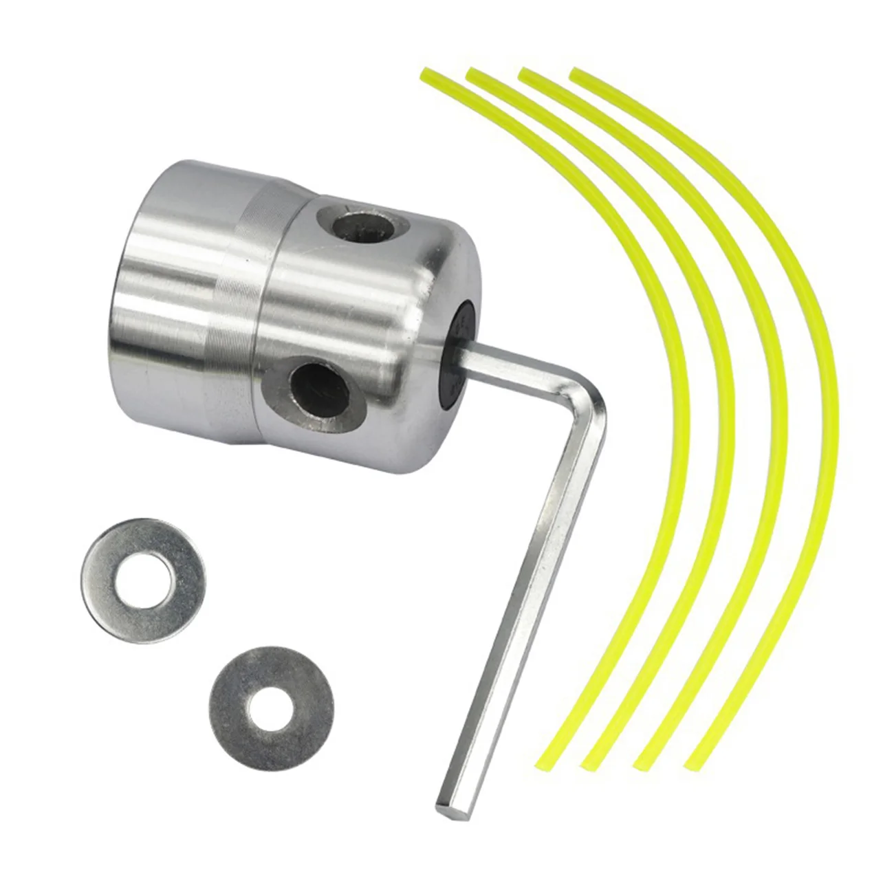 Aluminum Grass Trimmer Head With 4 Lines Brush Cutter Head Lawn Mower Accessories Cutting Line Head For Strimmer Replacement
Aluminum Grass Trimmer Head With 4 Lines Brush Cutter Head Lawn Mower Accessories Cutting Line Head For Strimmer Replacement