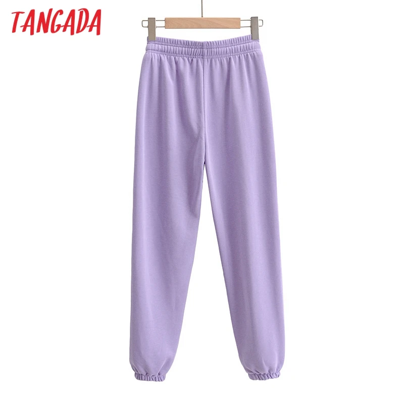 Tangada 2020 Women Solid White Cargo Strethy Waist Pants Loose Trousers Joggers Female Sweatpants Streetwear 4P52
Tangada 2020 Women Solid White Cargo Strethy Waist Pants Loose Trousers Joggers Female Sweatpants Streetwear 4P52