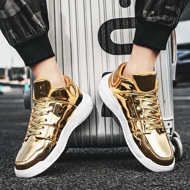 Men's shoes Fall 2020 new casual fashion sports shoes mirror rubber soles haircut performance shoes men trendy shoes
Men's shoes Fall 2020 new casual fashion sports shoes mirror rubber soles haircut performance shoes men trendy shoes