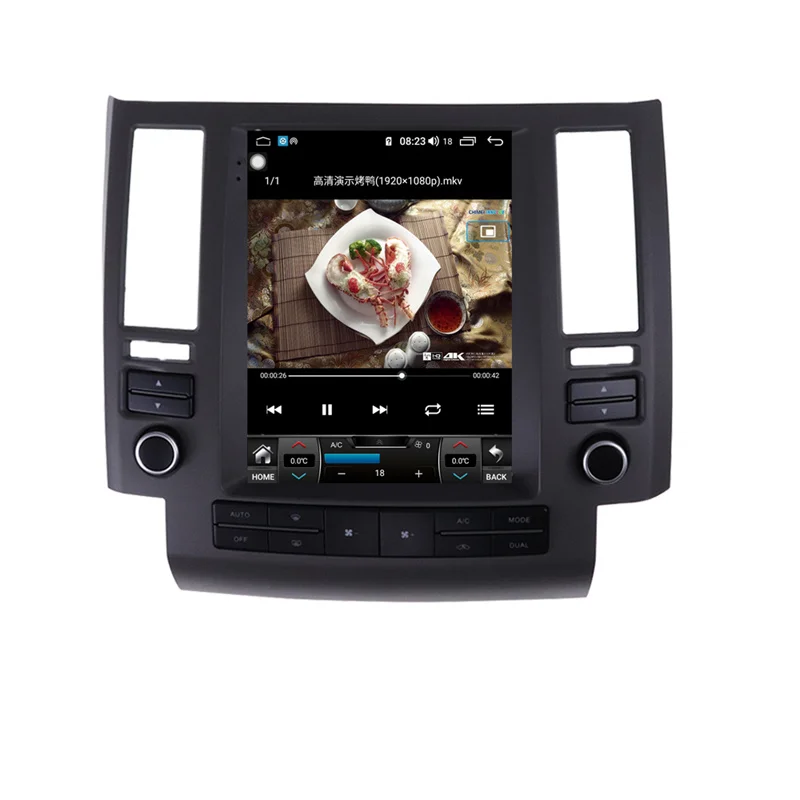 10.4" Vertical Screen Tesla Style Android 10.0 Car Radio Automotivo For Infiniti FX FX35 FX45 Auto GPS Car DVD Player Head Unit
10.4" Vertical Screen Tesla Style Android 10.0 Car Radio Automotivo For Infiniti FX FX35 FX45 Auto GPS Car DVD Player Head Unit