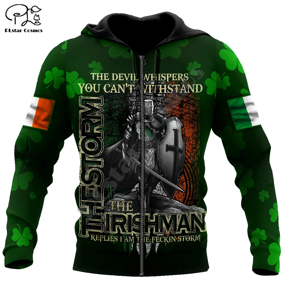 PLstar Cosmos 3DPrint Ireland Clover Irish St.Patrick Knights Funny Men/Women Harajuku Streetwear Zip Hoodie/Sweatshirt/b11
PLstar Cosmos 3DPrint Ireland Clover Irish St.Patrick Knights Funny Men/Women Harajuku Streetwear Zip Hoodie/Sweatshirt/b11