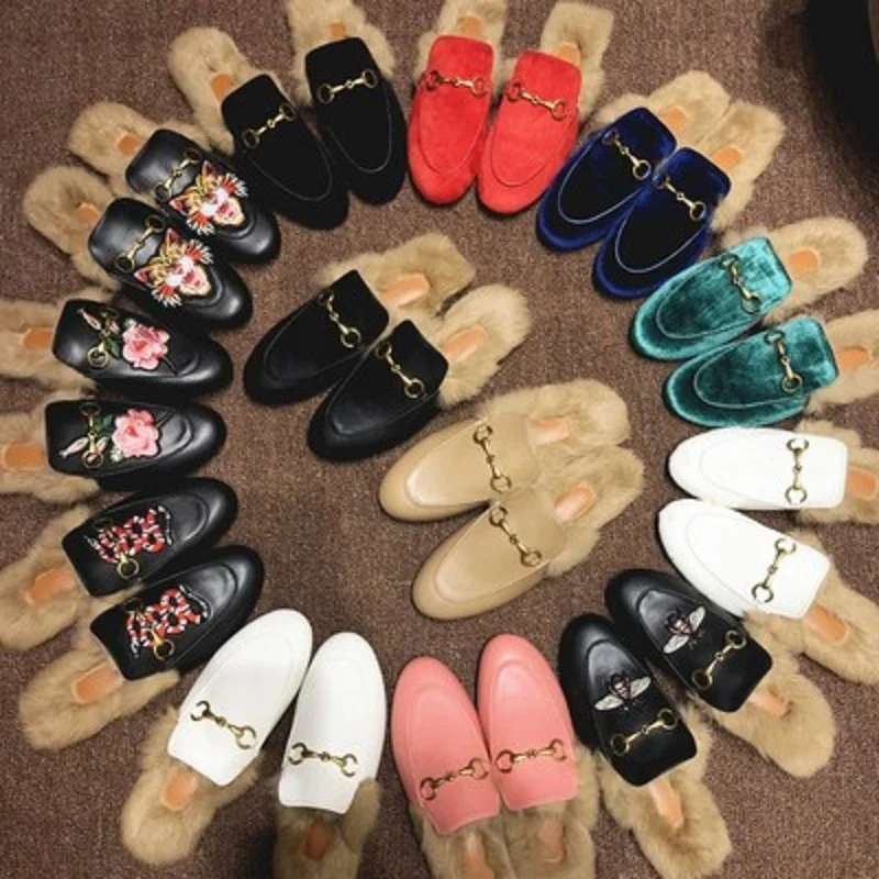 Mueller shoes fall/winter 2021 new leather rabbit hair lazy Baotou slippers metal decoration winter outdoor wild men and women w
Mueller shoes fall/winter 2021 new leather rabbit hair lazy Baotou slippers metal decoration winter outdoor wild men and women w