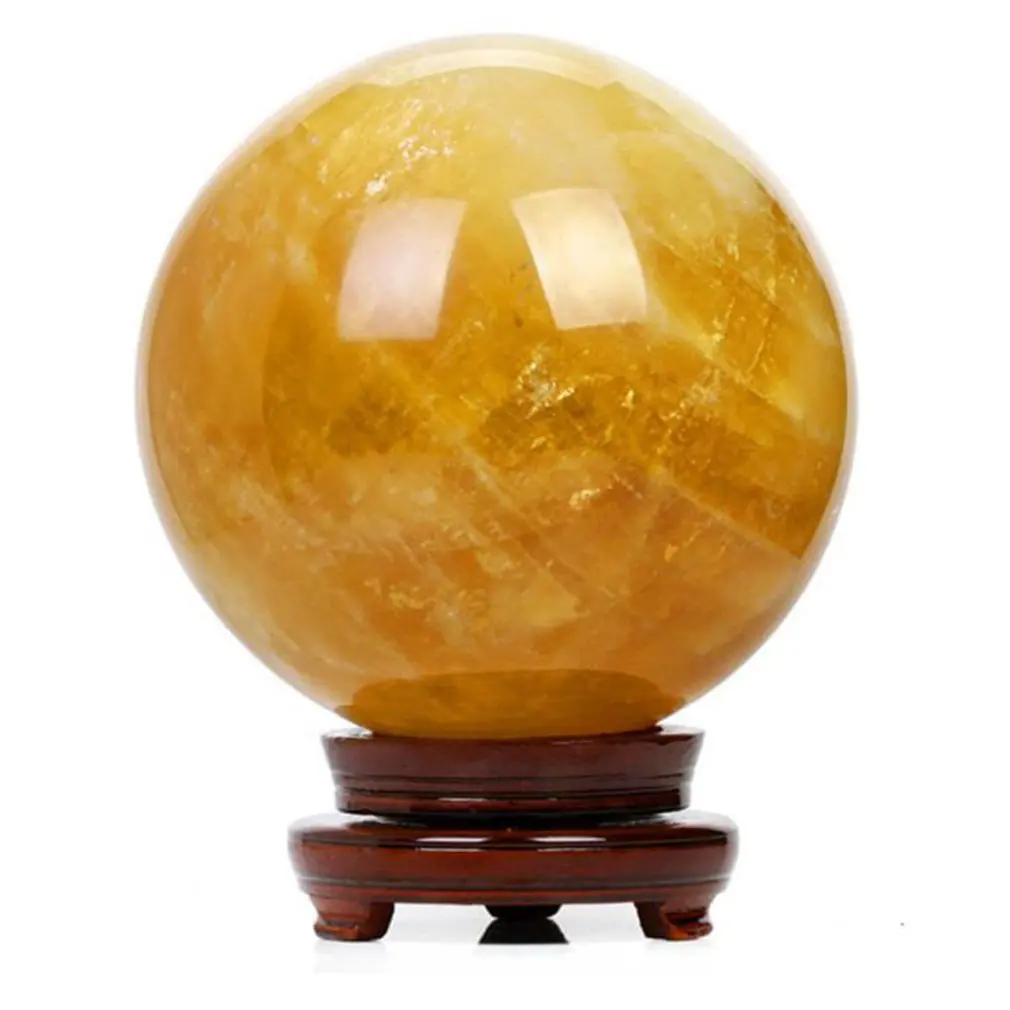 Yellow Crystal Ball Waterproof Ornaments Natural Stones Minerals Quartz Crystals Figurines Ornaments
Yellow Crystal Ball Waterproof Ornaments Natural Stones Minerals Quartz Crystals Figurines Ornaments