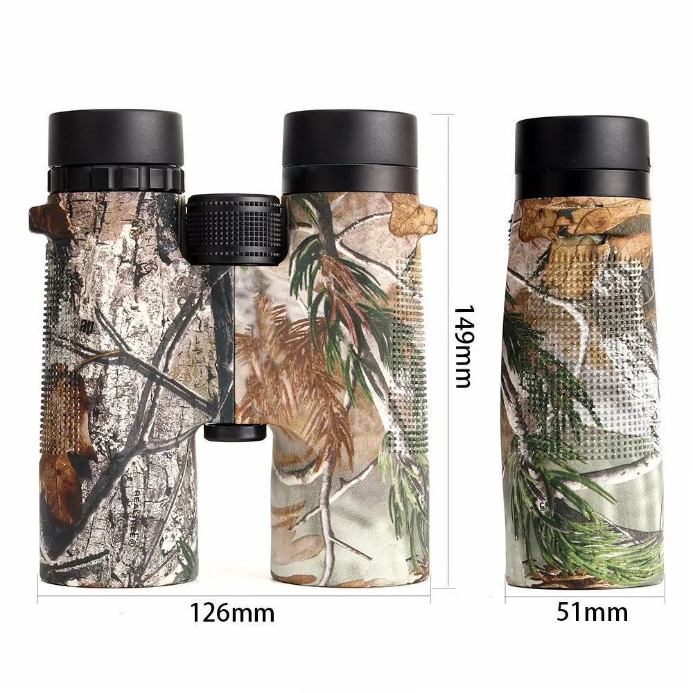 Hunting B2 10X42 Camouflage Binoculars Waterproof Fogproof Telescope Wide-angle Bright Optics Camping Hiking Binocular 
Hunting B2 10X42 Camouflage Binoculars Waterproof Fogproof Telescope Wide-angle Bright Optics Camping Hiking Binocular