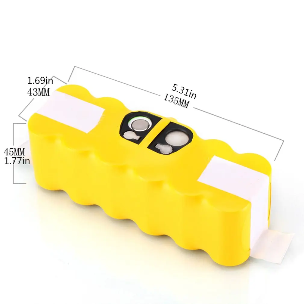 3500 MAH 14.4v Battery Vacuum Cleaner 500,510,530,532,535,540,550,560,570,580,R3,610 Professional Series Rechargeable Battery
3500 MAH 14.4v Battery Vacuum Cleaner 500,510,530,532,535,540,550,560,570,580,R3,610 Professional Series Rechargeable Battery