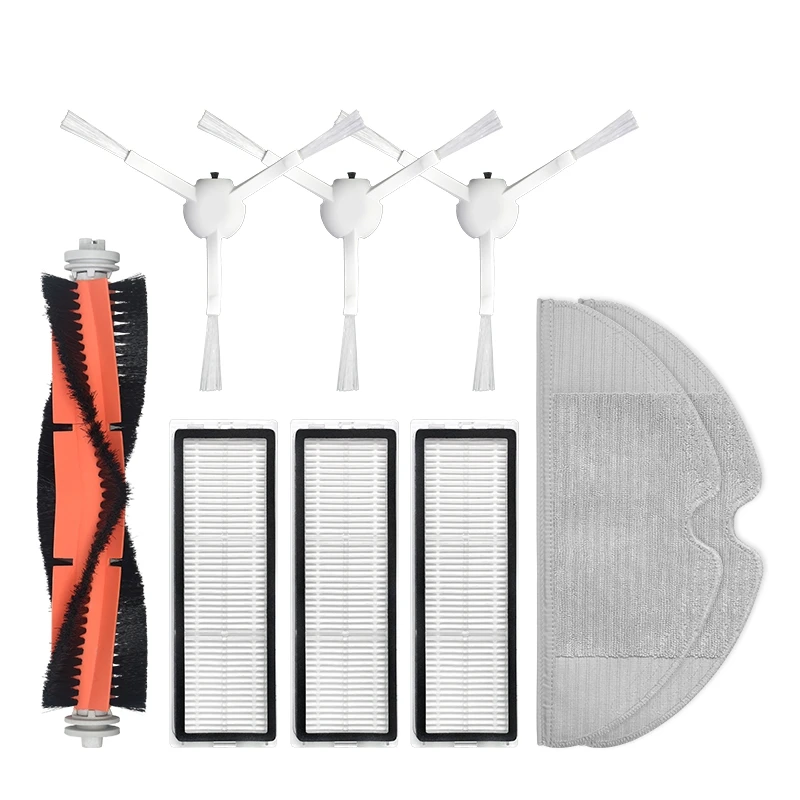 TOP!-9Pcs Main Brushes Filters Side Brush For Xiaomi Mijia 1C Sweeping Mopping Robot Vacuum Cleaner Spare Parts Roller Brush
TOP!-9Pcs Main Brushes Filters Side Brush For Xiaomi Mijia 1C Sweeping Mopping Robot Vacuum Cleaner Spare Parts Roller Brush