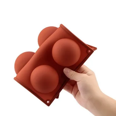 3d Hemispherical Silicone Mold 6/15/24 Hole Food Grade Baking Mold Practical Chocolate Candy Jelly Mold Baking Accessories
3d Hemispherical Silicone Mold 6/15/24 Hole Food Grade Baking Mold Practical Chocolate Candy Jelly Mold Baking Accessories