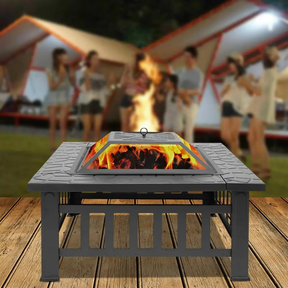 Portable Courtyard Metal Fire Bowl Pit With Accessories High Quality Fire Pit Lightweight Black For Home Garden Backyard
Portable Courtyard Metal Fire Bowl Pit With Accessories High Quality Fire Pit Lightweight Black For Home Garden Backyard