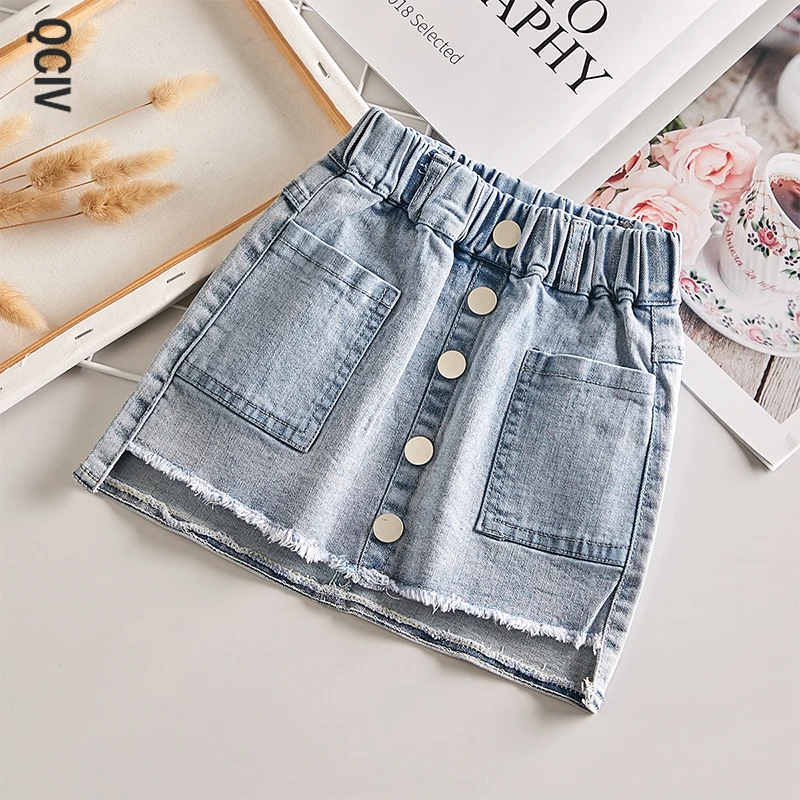 Girls' Shirt New Summer Korean Fashion Denim Skirt Skirt All -Match Baby Children Elastic Hip Skirt
Girls' Shirt New Summer Korean Fashion Denim Skirt Skirt All -Match Baby Children Elastic Hip Skirt