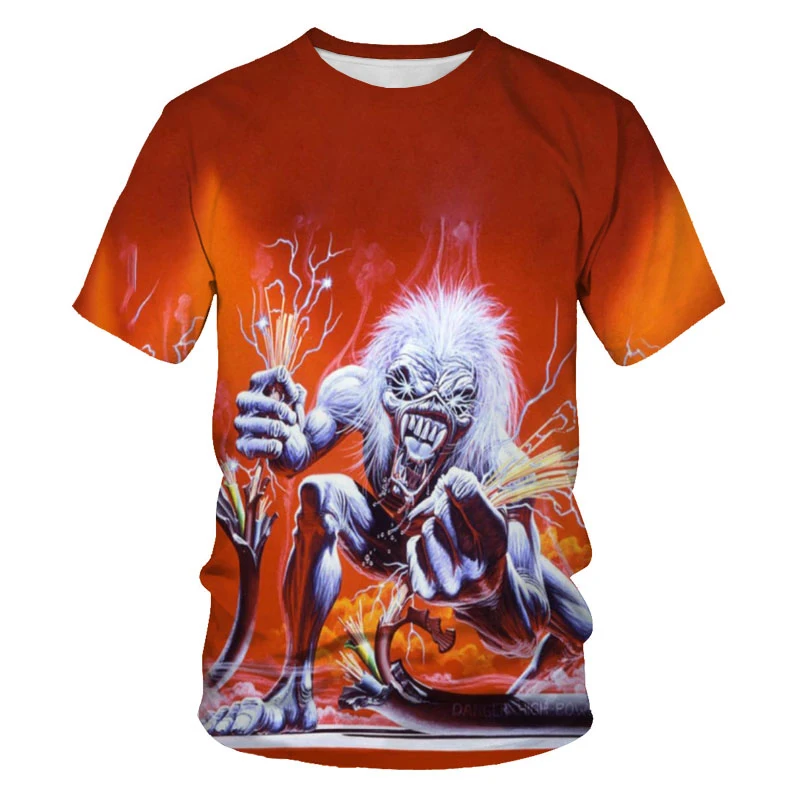 Trendy Men's T-shirt Wild 3D Printing Band Series T-shirt Cool Fashion Oversized Men's Wild Short Sleeve T-shirt Size 100-6XL
Trendy Men's T-shirt Wild 3D Printing Band Series T-shirt Cool Fashion Oversized Men's Wild Short Sleeve T-shirt Size 100-6XL