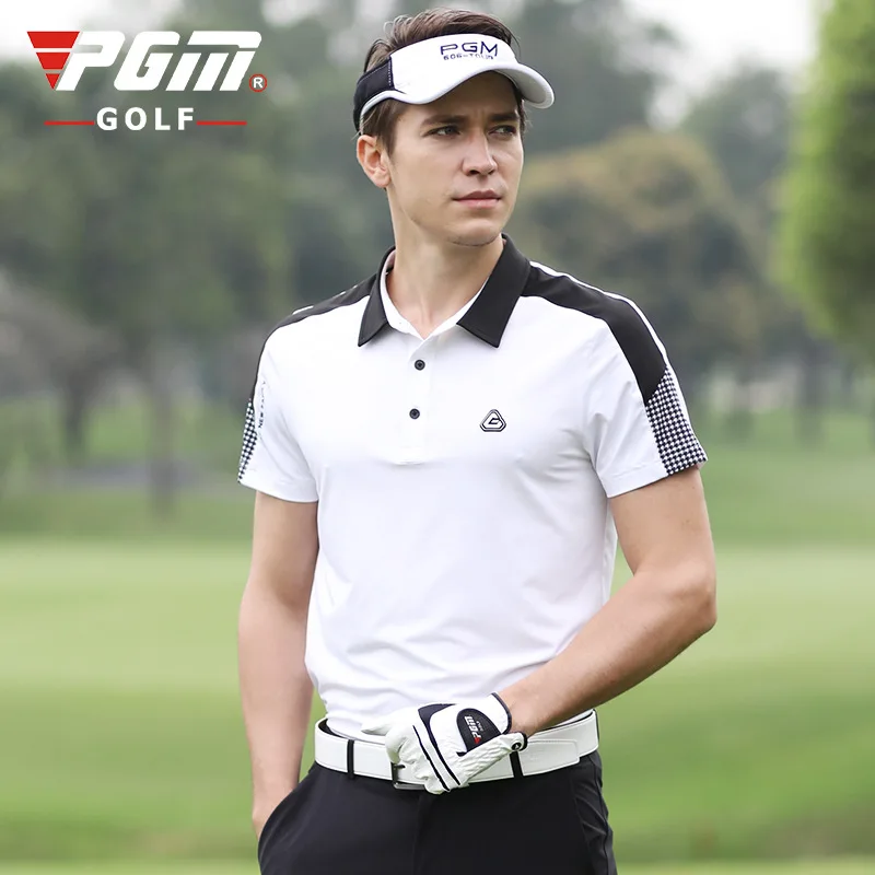2020 PGM Golf Apparel summer men's golf clothing Men Button Collar stitching short sleeve breathable Quick Dry sports shirt
2020 PGM Golf Apparel summer men's golf clothing Men Button Collar stitching short sleeve breathable Quick Dry sports shirt