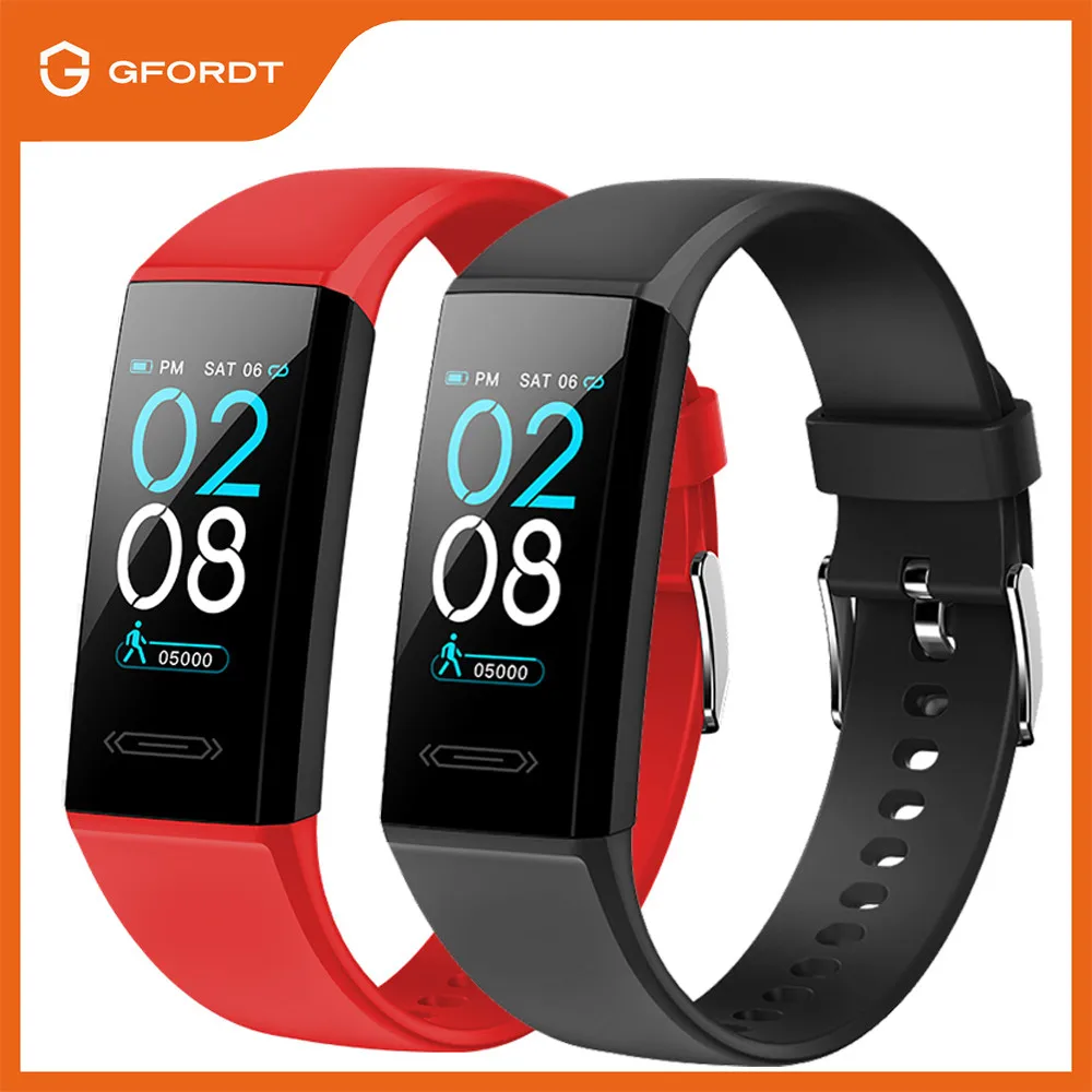 2021 Body Temperature Monitor Smart Wristband, IP68 50m Waterproof Smart Band, Heart Rate Blood Pressure Fitness Bracelet Watch
2021 Body Temperature Monitor Smart Wristband, IP68 50m Waterproof Smart Band, Heart Rate Blood Pressure Fitness Bracelet Watch