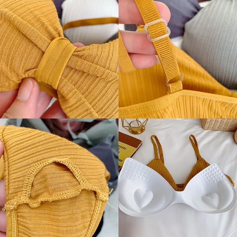 Women Sexy Lingerie Solid Color Bralette Push Up Bra Underwear Seamless Wireless Bras Brassiere Brallete Girls Bra 
Women Sexy Lingerie Solid Color Bralette Push Up Bra Underwear Seamless Wireless Bras Brassiere Brallete Girls Bra