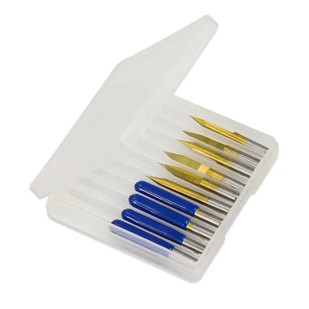 10 pcs 30/40 degrees v shape pcb engraving bits carbide cnc milling cutter flat bottom router bit 3d
10 pcs 30/40 degrees v shape pcb engraving bits carbide cnc milling cutter flat bottom router bit 3d
